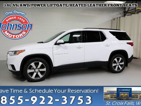Used 2019 Chevrolet Traverse LT w/ LT Premium Package AWD/4WD image 1