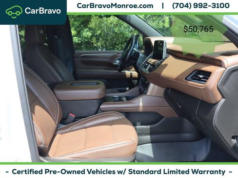 Certified 2022 Chevrolet Tahoe High Country AWD/4WD image 51