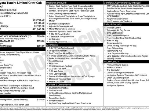 Used 2024 Toyota Tundra Limited AWD/4WD image 10