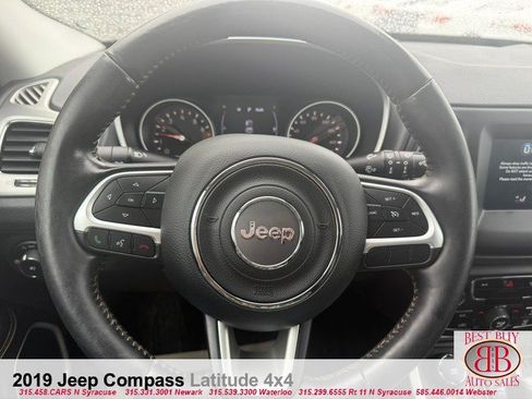 Used 2019 Jeep Compass Latitude w/ Cold Weather Group AWD/4WD image 21