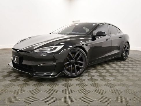 Used 2021 Tesla Model S Plaid AWD/4WD image 2