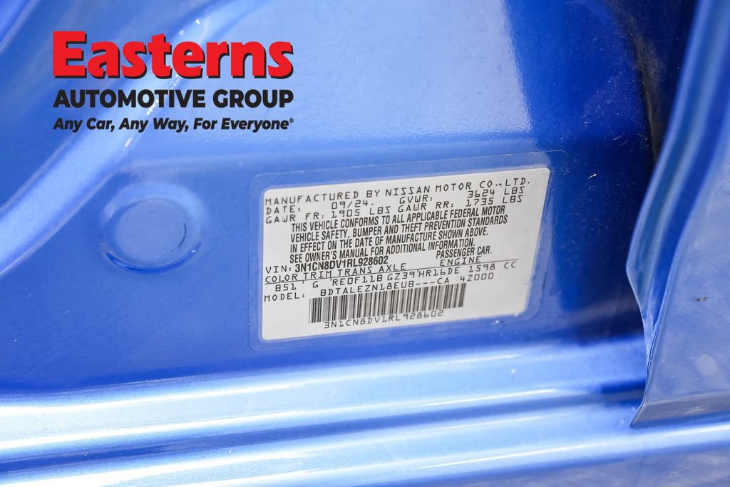 Used 2024 Nissan Versa S w/ Trunk Package FWD image 32