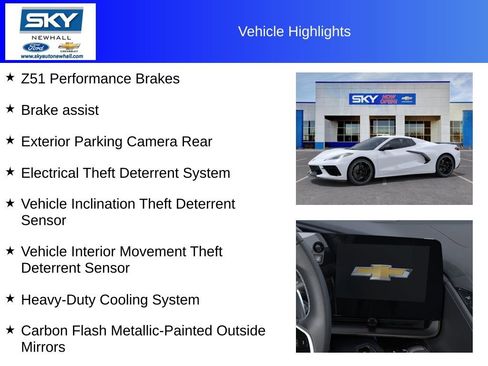 New 2024 Chevrolet Corvette Stingray Premium Conv w/ Z51 Performance Package image 31