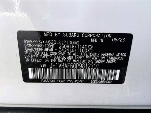 Certified 2023 Subaru WRX Premium AWD/4WD image 32