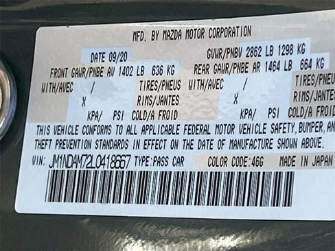 Used 2020 MAZDA MX-5 Miata RF Grand Touring image 27