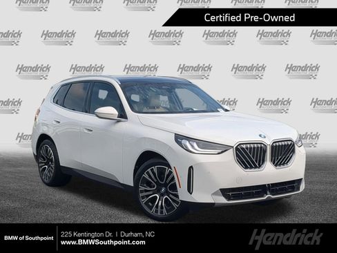 Certified 2025 BMW X3 xDrive30i w/ Premium Package AWD/4WD image 1