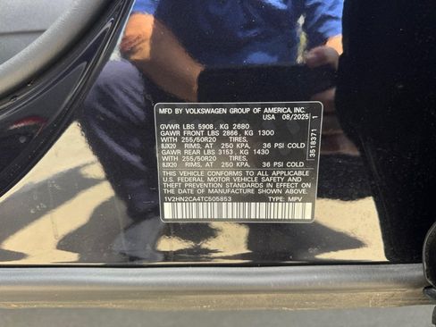 Certified 2026 Volkswagen Atlas SE AWD/4WD image 35