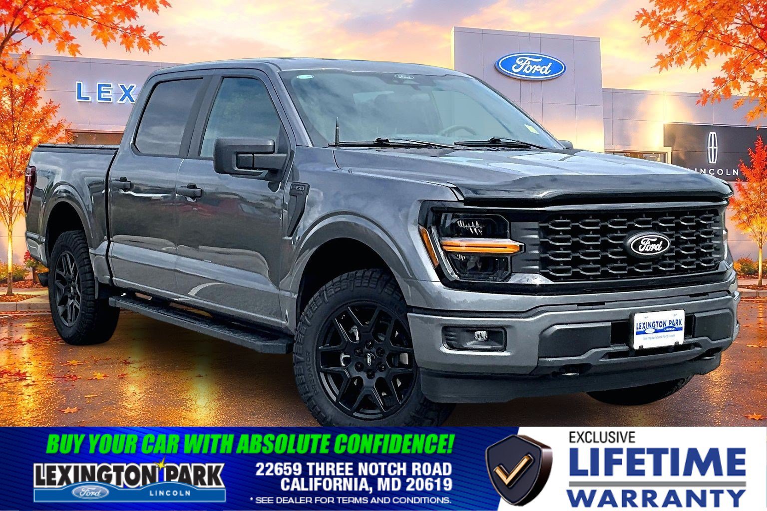 Certified 2025 Ford F150 STX w/ STX Black Appearance Package AWD/4WD image 1
