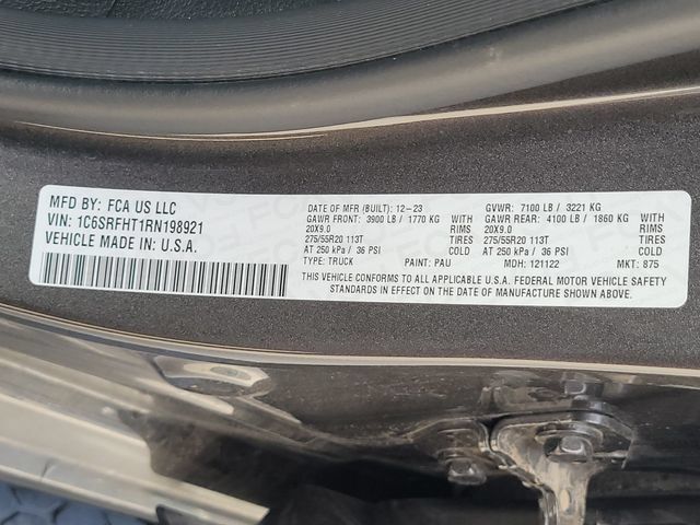 Used 2024 RAM 1500 Limited AWD/4WD image 18