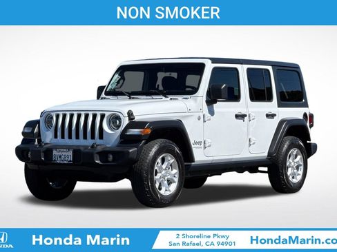 Used 2021 Jeep Wrangler Unlimited Sport AWD/4WD image 9
