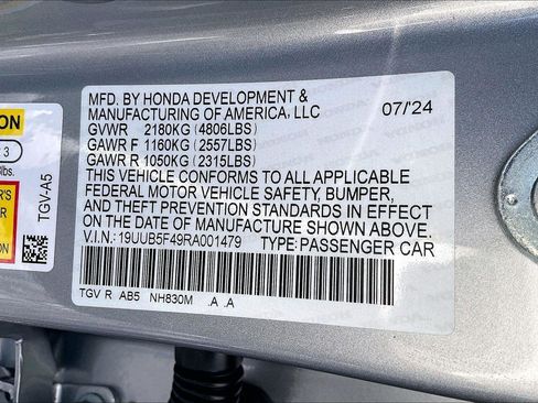 Certified 2024 Acura TLX Technology Package image 35