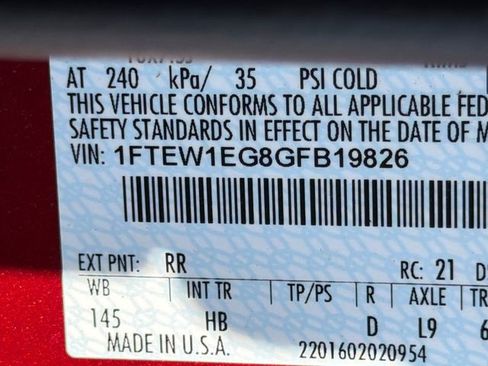 Used 2016 Ford F150 Lariat w/ Equipment Group 502A Luxury image 32