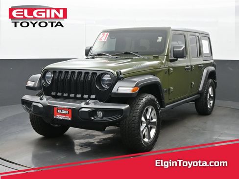 Used 2021 Jeep Wrangler Unlimited Sport AWD/4WD image 1