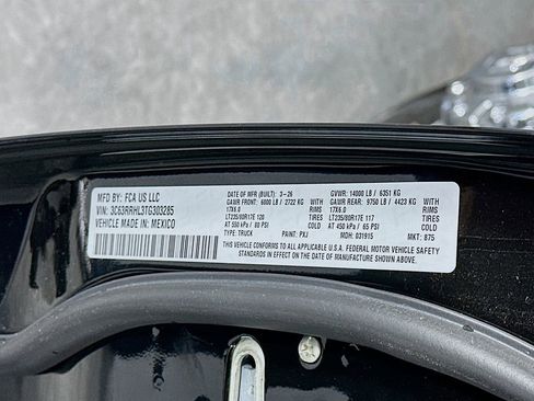 New 2026 RAM 3500 Big Horn AWD/4WD image 18