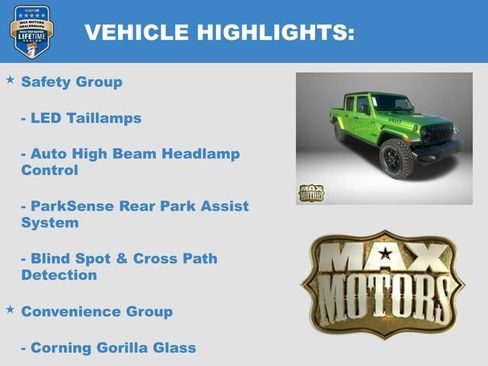 New 2025 Jeep Gladiator Willys image 34