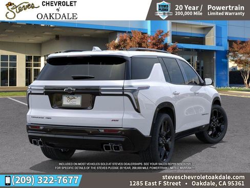 New 2026 Chevrolet Traverse RS w/ LPO, Floor Liner Package AWD/4WD image 4