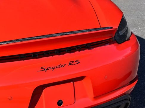 Certified 2024 Porsche 718 Boxster Spyder RS w/ Weissach Package image 30