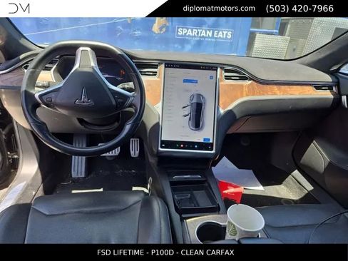 Used 2016 Tesla Model S P100D AWD/4WD image 8
