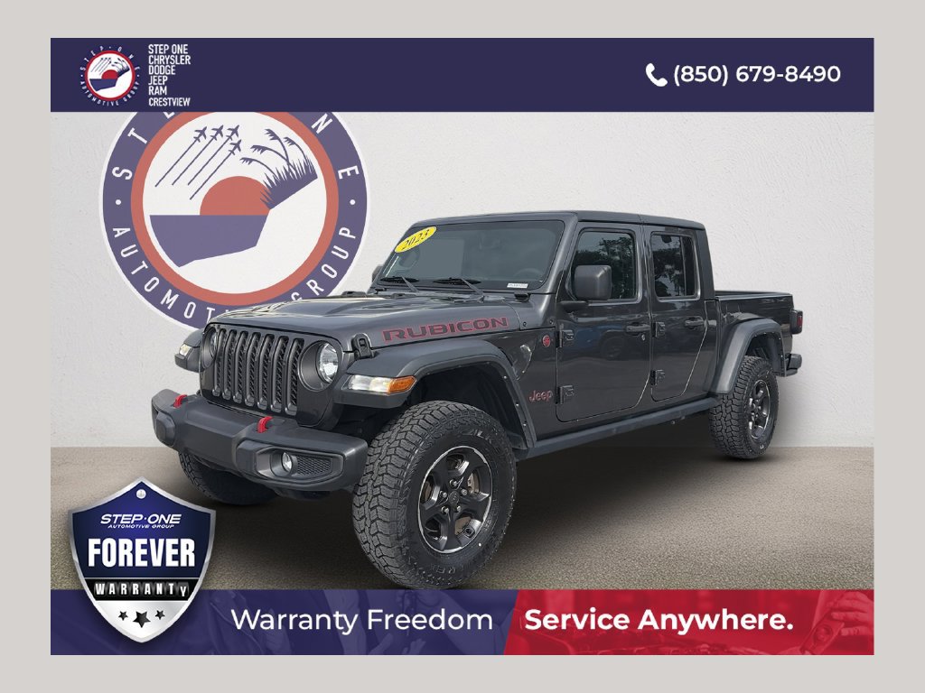 Used 2023 Jeep Gladiator Rubicon AWD/4WD 360° Tour