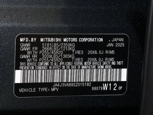 Used 2025 Mitsubishi Outlander SE FWD image 41
