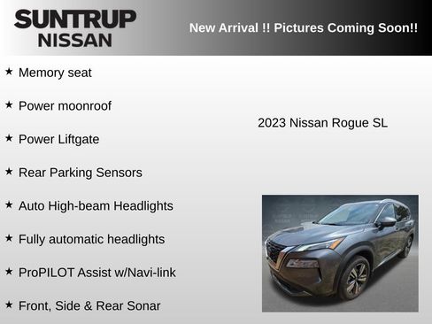 Used 2023 Nissan Rogue SL w/ SL Premium Package FWD image 11