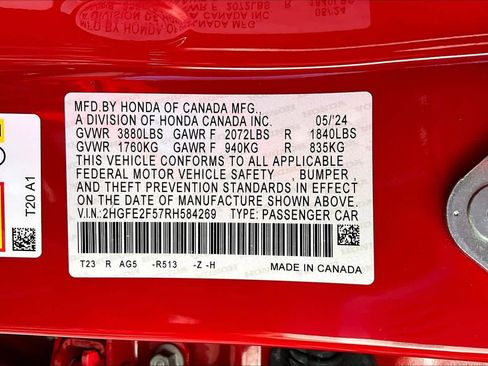 Used 2024 Honda Civic Sport image 32