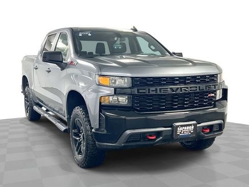 Certified 2021 Chevrolet Silverado 1500 Custom Trail Boss AWD/4WD image 1