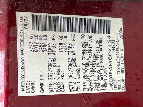 Used 2023 Nissan Frontier PRO-4X w/ Pro Convenience Package image 31