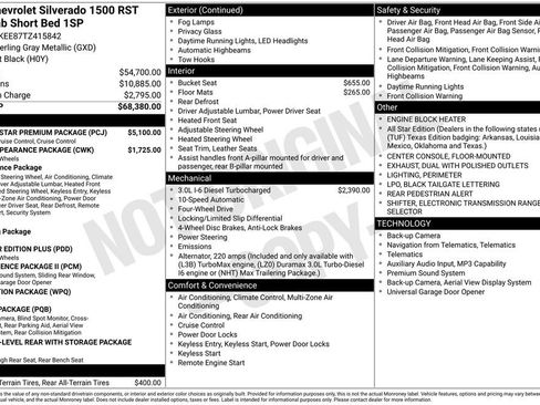 New 2026 Chevrolet Silverado 1500 RST w/ RST All Star Premium Package AWD/4WD image 27