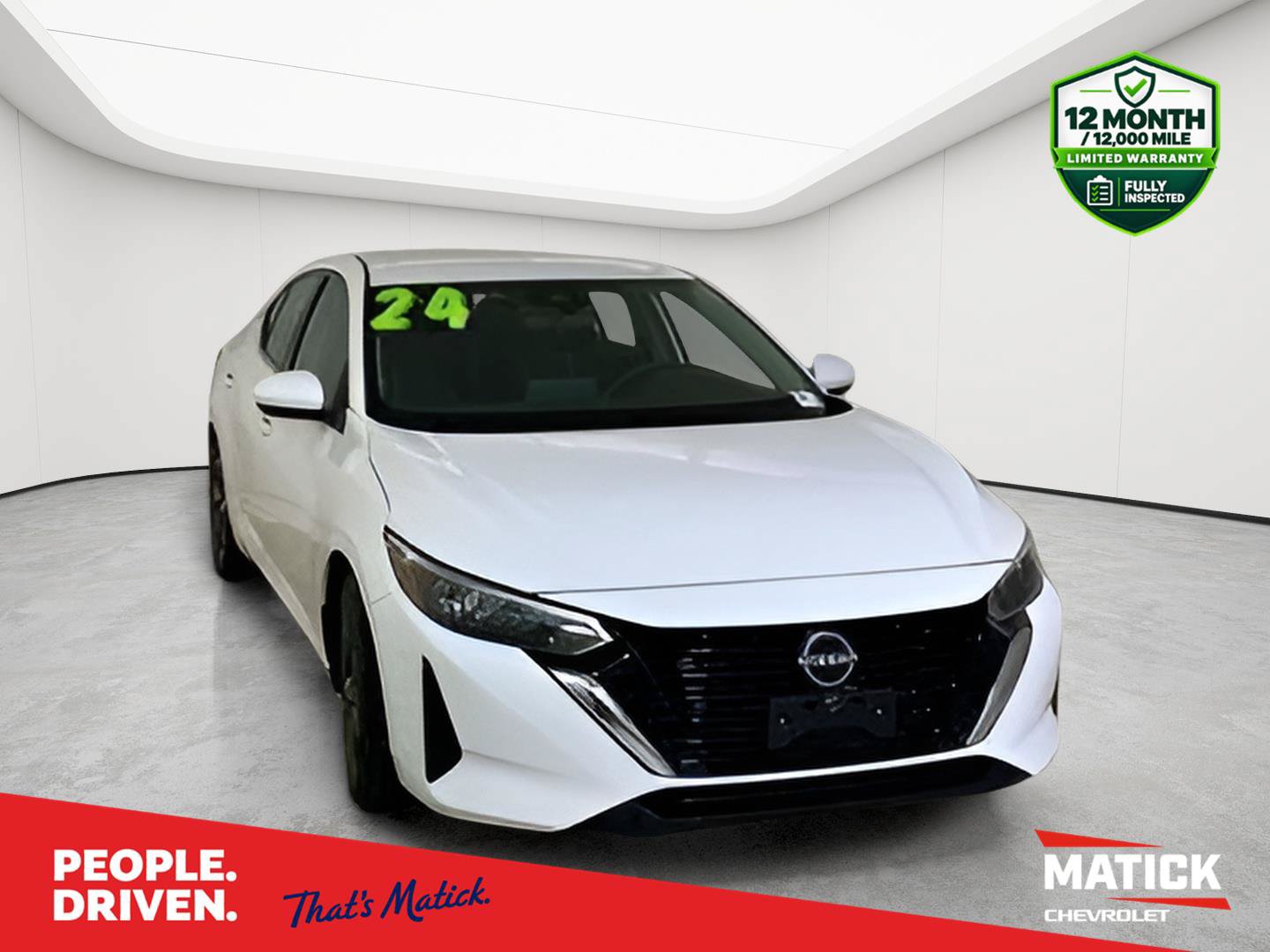Used 2024 Nissan Sentra SV FWD image 1