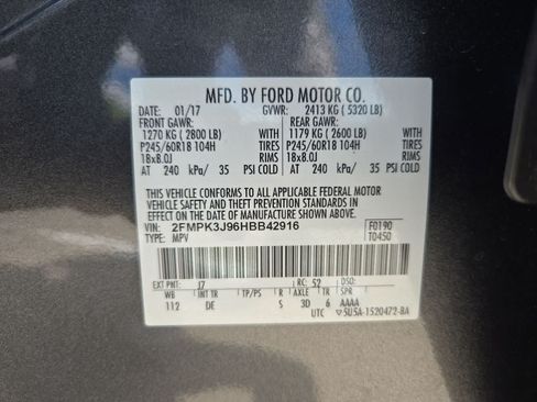 Used 2017 Ford Edge SEL FWD image 32