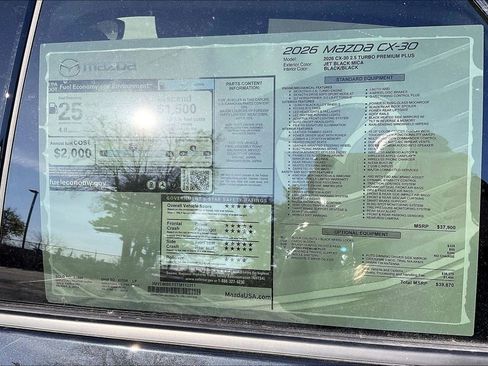 New 2026 MAZDA CX-30 2.5 Turbo w/ Premium Plus Pkg image 14