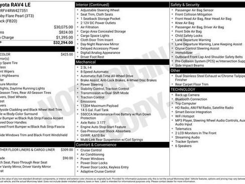 Certified 2024 Toyota RAV4 LE AWD/4WD image 37