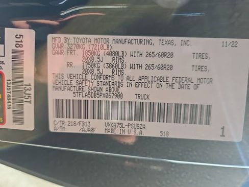 Used 2023 Toyota Tundra SR5 image 33