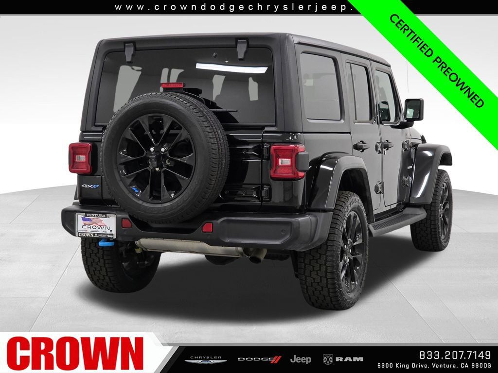 Certified 2022 Jeep Wrangler Unlimited Sahara w/ Safety Group AWD/4WD image 7
