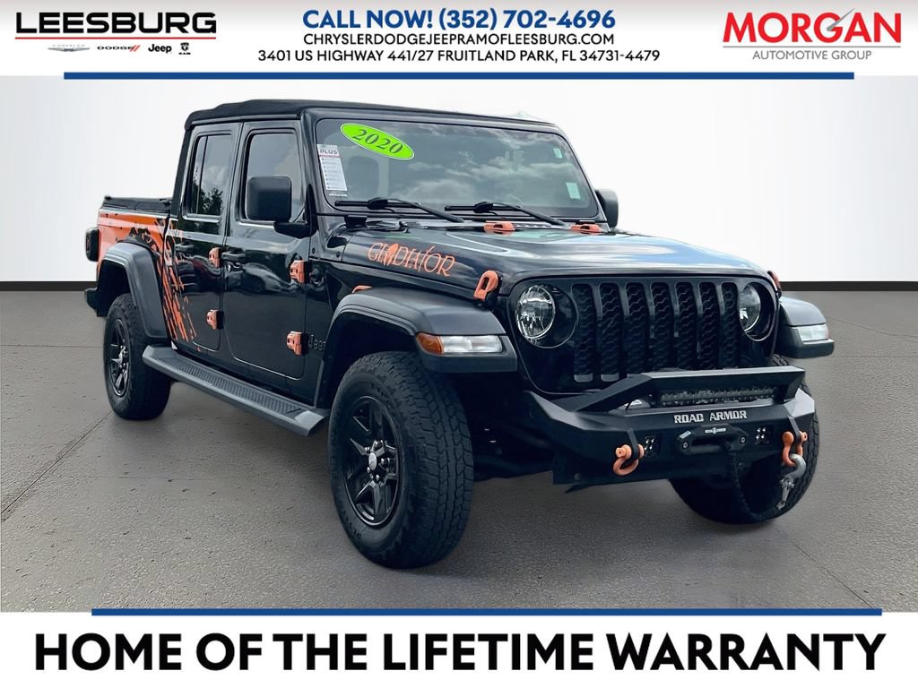 Certified 2020 Jeep Gladiator Sport w/ Quick Order Package 24S AWD/4WD image 1