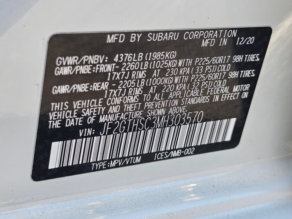 Used 2021 Subaru Crosstrek 2.5i Sport w/ Moonroof Package AWD/4WD image 31
