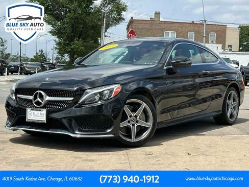 Used 2018 Mercedes-Benz C 300 4MATIC Coupe w/ Premium Package image 1
