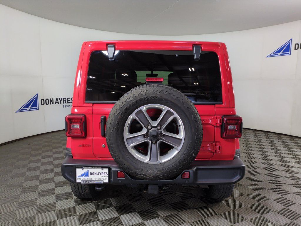 Used 2020 Jeep Wrangler Unlimited Sahara AWD/4WD image 4