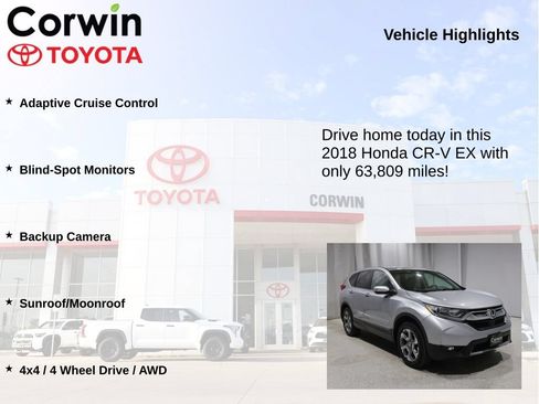 Used 2018 Honda CR-V EX image 6