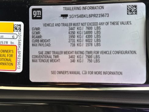 Used 2023 Cadillac Escalade Premium Luxury w/ LPO, Radiant Package AWD/4WD image 43