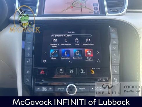 Certified 2021 INFINITI QX50 Autograph w/ Premium White Leather Package image 14