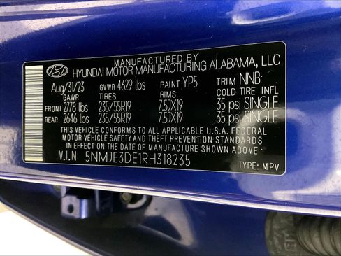 Used 2024 Hyundai Tucson Limited image 37