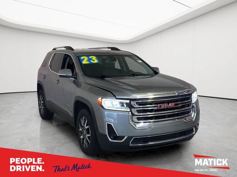 Used 2023 GMC Acadia SLT w/ LPO, Floor Liner Package FWD image 1