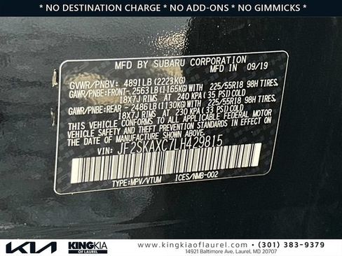 Used 2020 Subaru Forester Touring AWD/4WD image 32