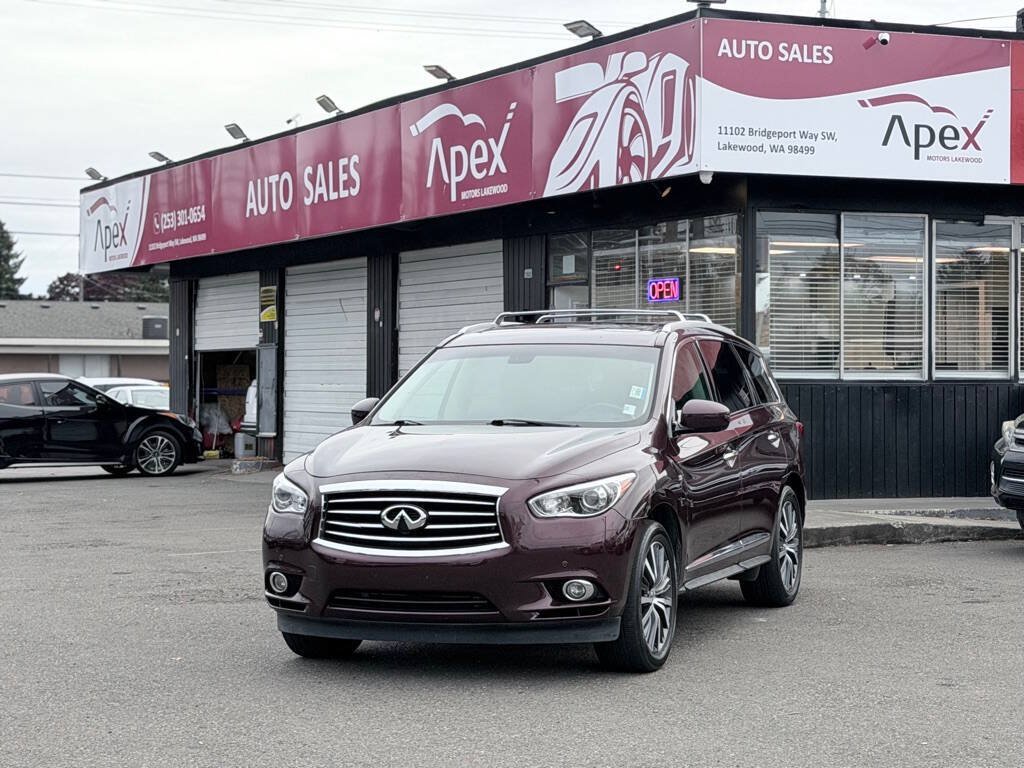 Used 2014 INFINITI QX60 Luxe w/ Deluxe Touring Package AWD/4WD image 1