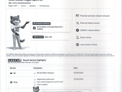 Used 2022 Nissan Rogue Sport SV w/ Technology Package image 19