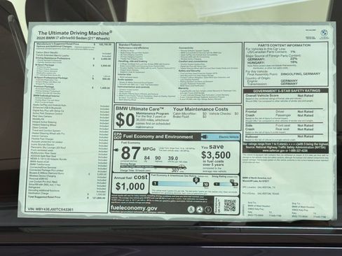 Used 2026 BMW i7 eDrive50 w/ M Sport Package RWD image 29
