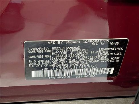 New 2026 Subaru Outback Limited image 17