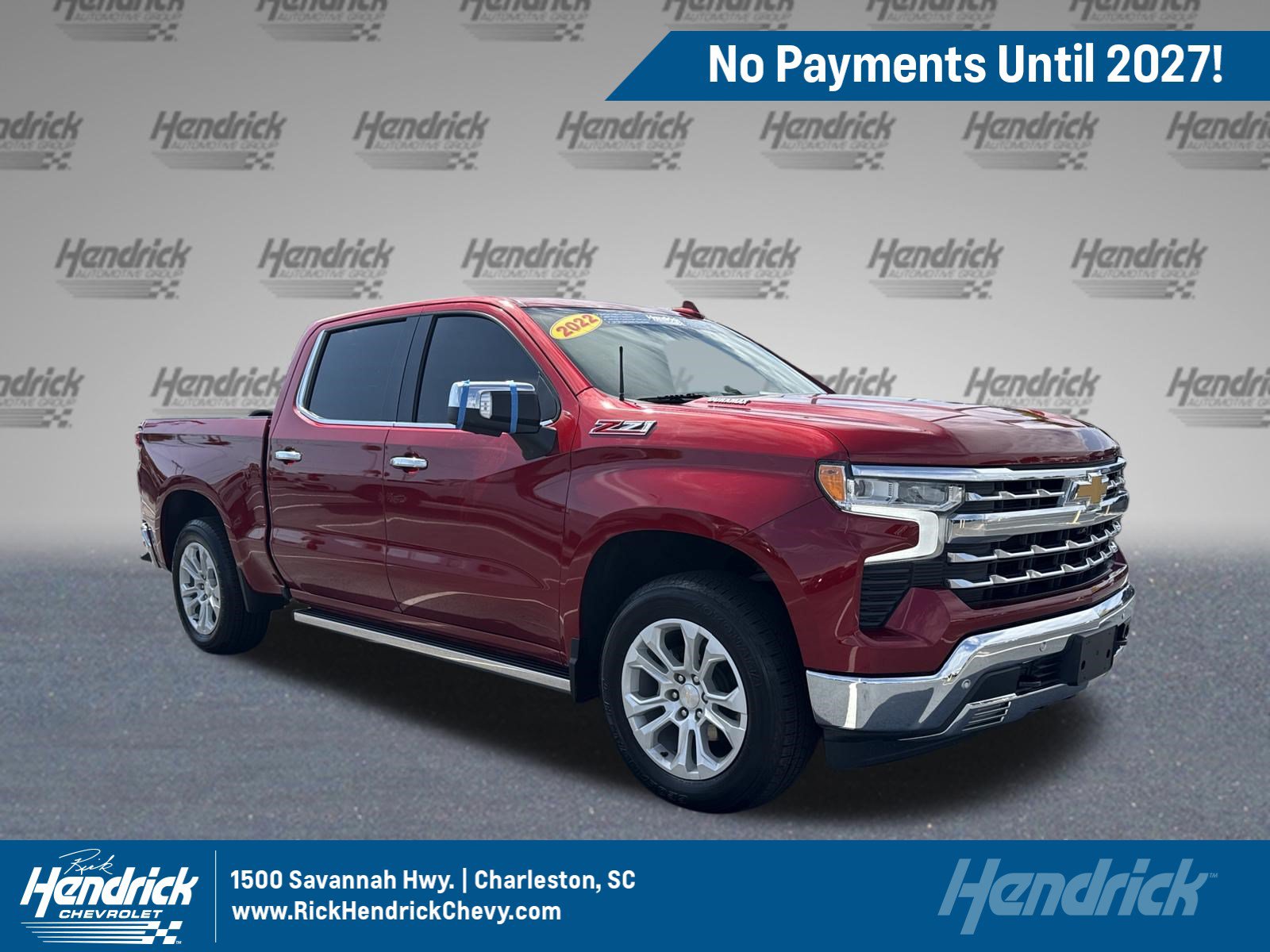 Used 2022 Chevrolet Silverado 1500 LTZ w/ LTZ Premium Package AWD/4WD image 1